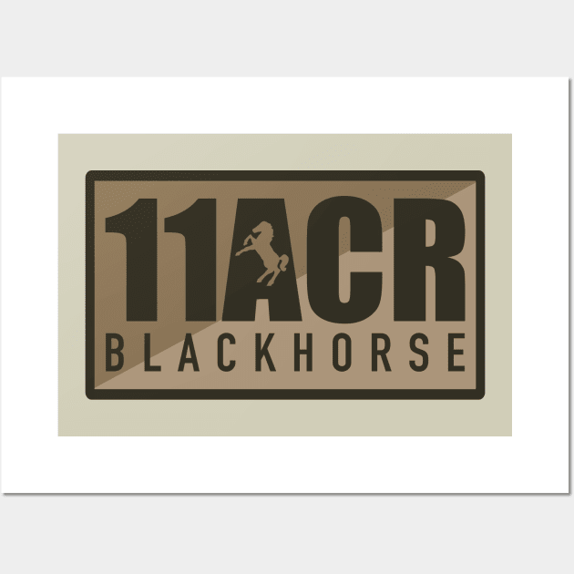 11th Armored Cavalry Regiment Wall Art by TCP